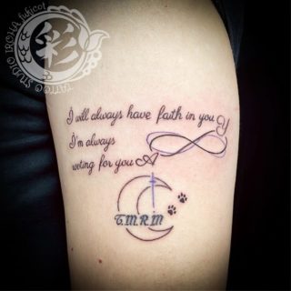 ご来店ありがとうございました。二の腕にレタリングタトゥー✒️

札幌市西野の小さなプライベートタトゥースタジオ〈TATTOO STUDIO 彩 iroha〉では、お客さまのご希望や図柄への想いを大切に、デザイン作成・施術をさせていただきます。

4月のご予約を受け付けております。ホームページの「ご予約可能日カレンダー」をご確認ください。
ご予約・お問い合わせはホームページもしくは公式LINEからお願いいたします。

#札幌タトゥー #tattoo #札幌タトゥースタジオ #sapporotattoo #レタリングタトゥー